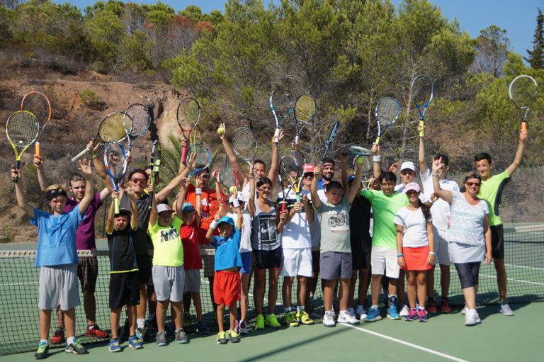 Stage fédéral de tennis à Bouloris
