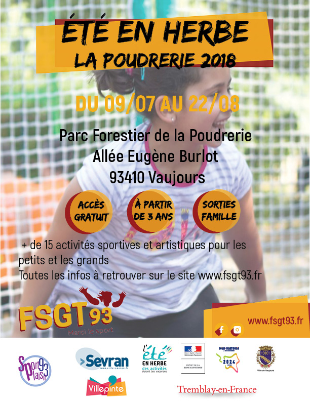 Activ&rsquo;été Parc de la Poudrerie 2018