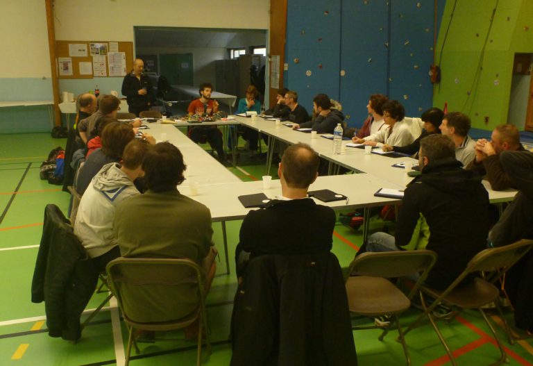 Escalade : retour sur la 1ère formation régionale d&rsquo;ouvreur organisée à Stains